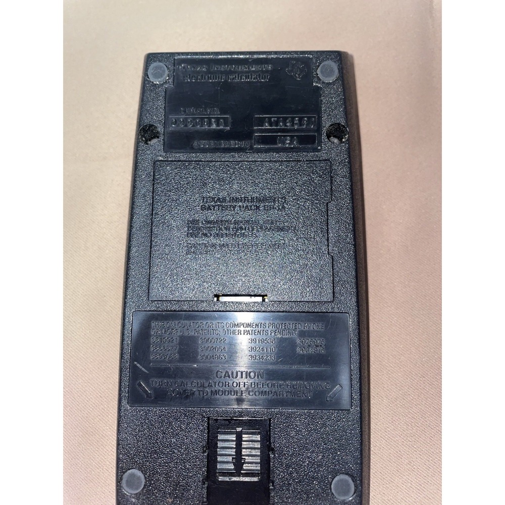 VTG Texas Instruments TI Programmable 58 C Calculator & Module untested AS-IS - Picture 8 of 10